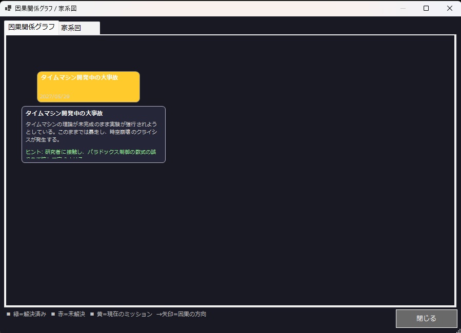 AIサウンドノベル「ToR」