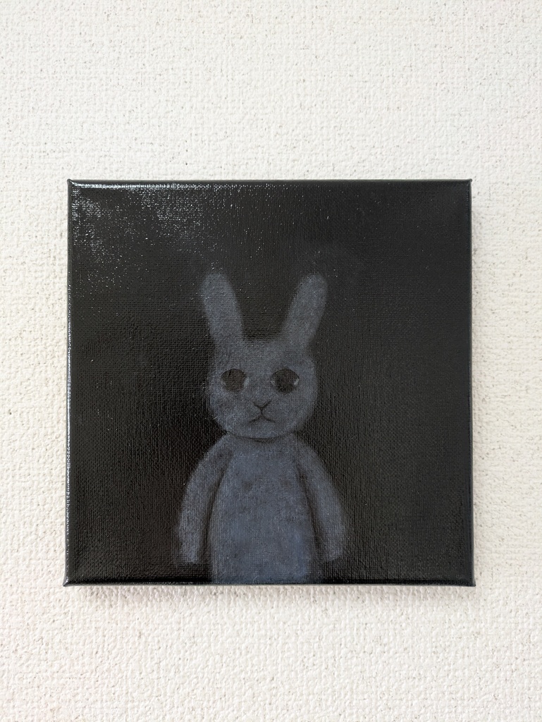 曖昧な肖像画(黒)