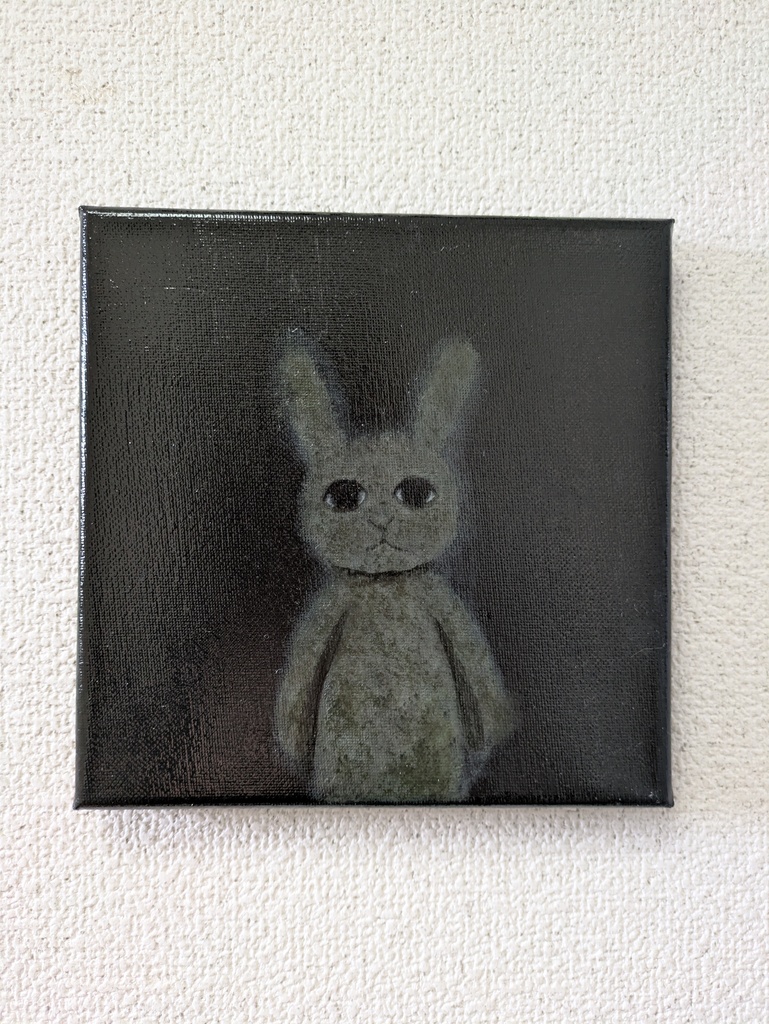 曖昧な肖像画(黒)