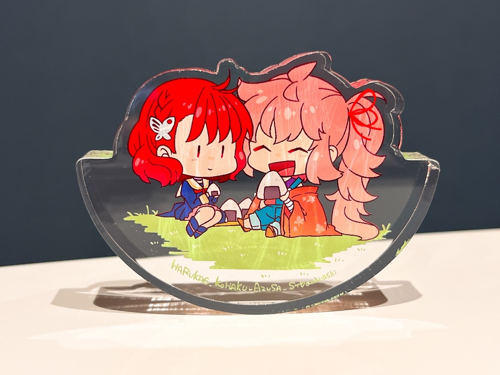 コハ梓ゆらゆらアクリルブロック