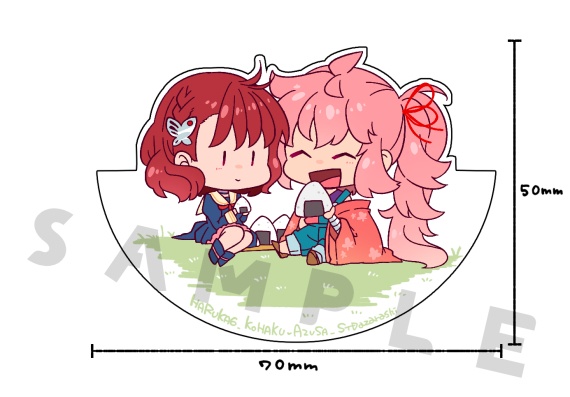 コハ梓ゆらゆらアクリルブロック
