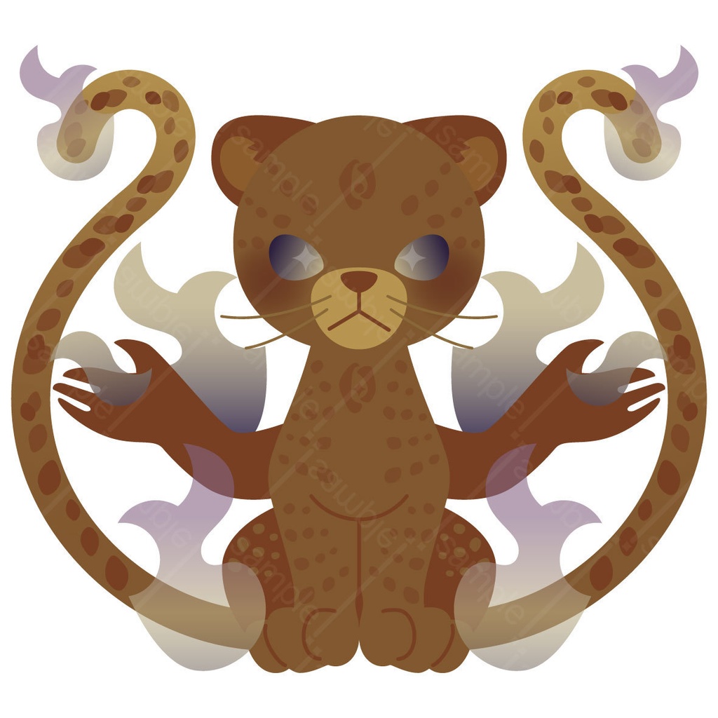 商用利用可能!ネコ科モンスター12種