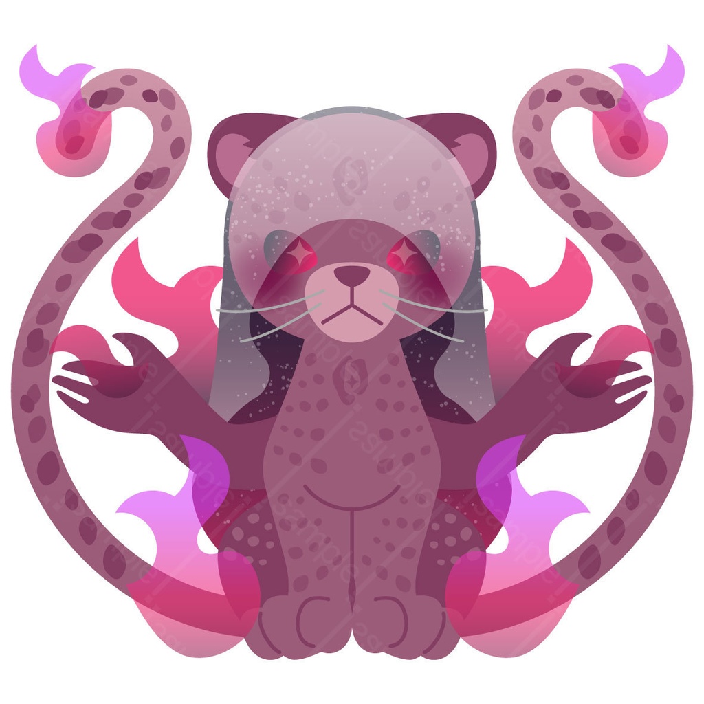 商用利用可能!ネコ科モンスター12種