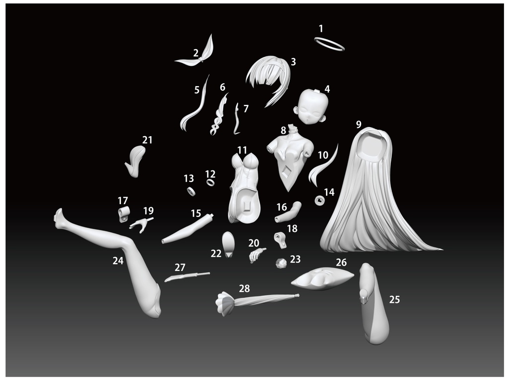 ブルーアーカイブ プラナ バニースーツVer.