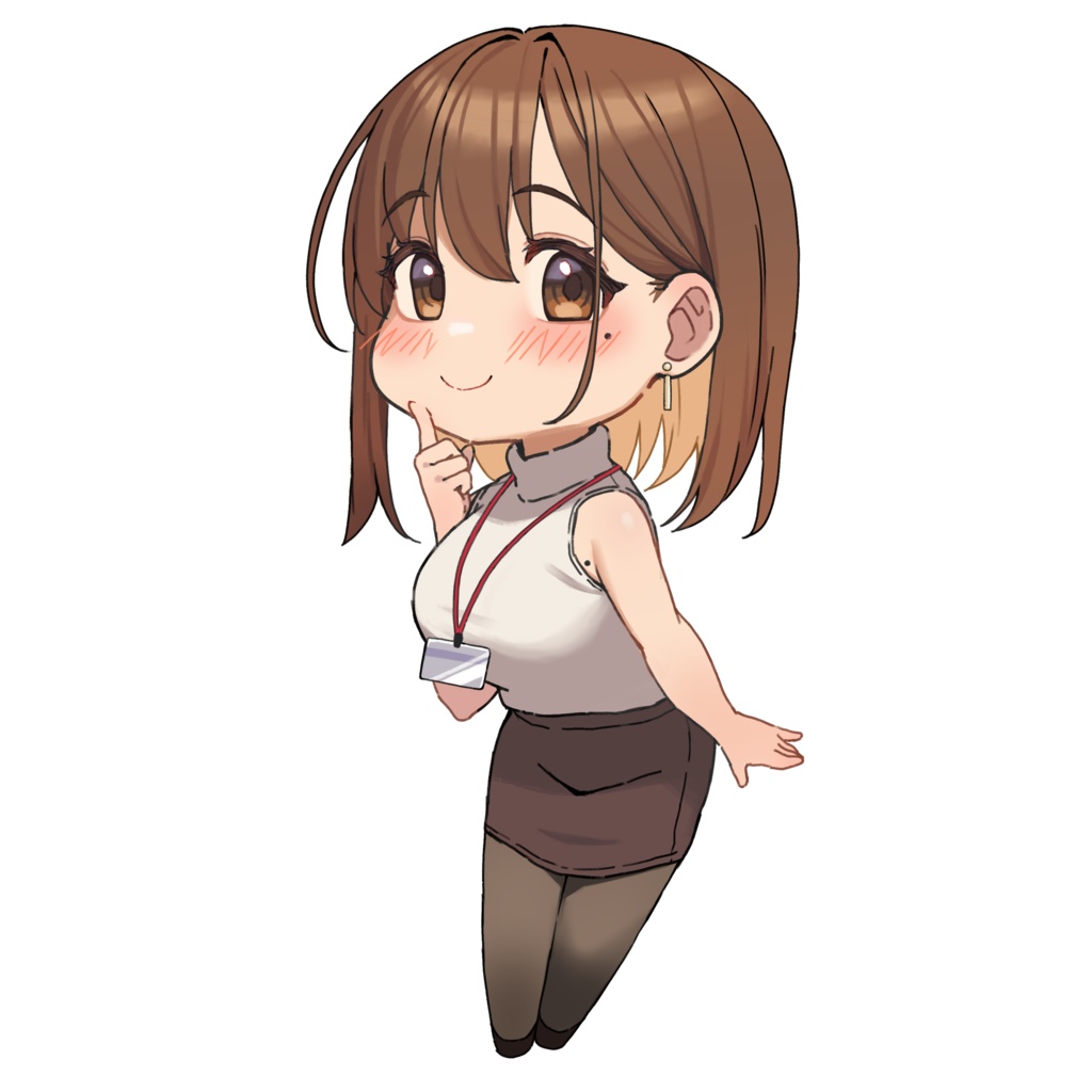 【OLちゃんの日常】OLちゃんアクリルキーホルダー：タイプA