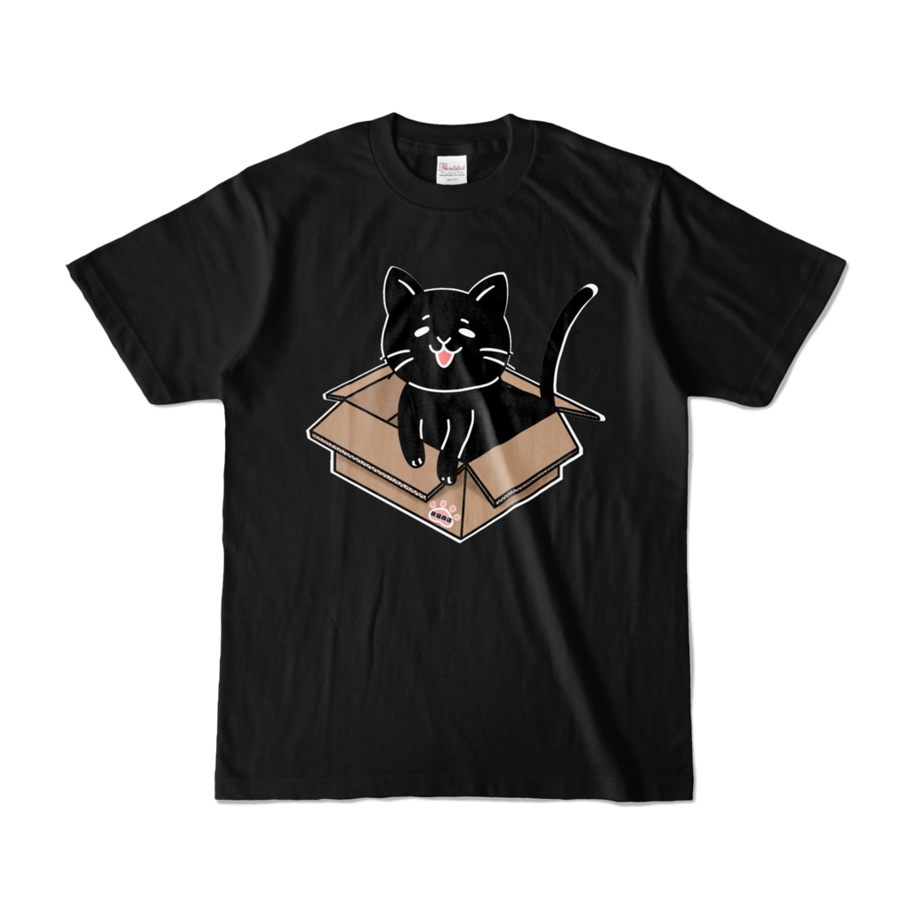 箱好き猫③Tシャツ - 夜猫商店2号店 - BOOTH