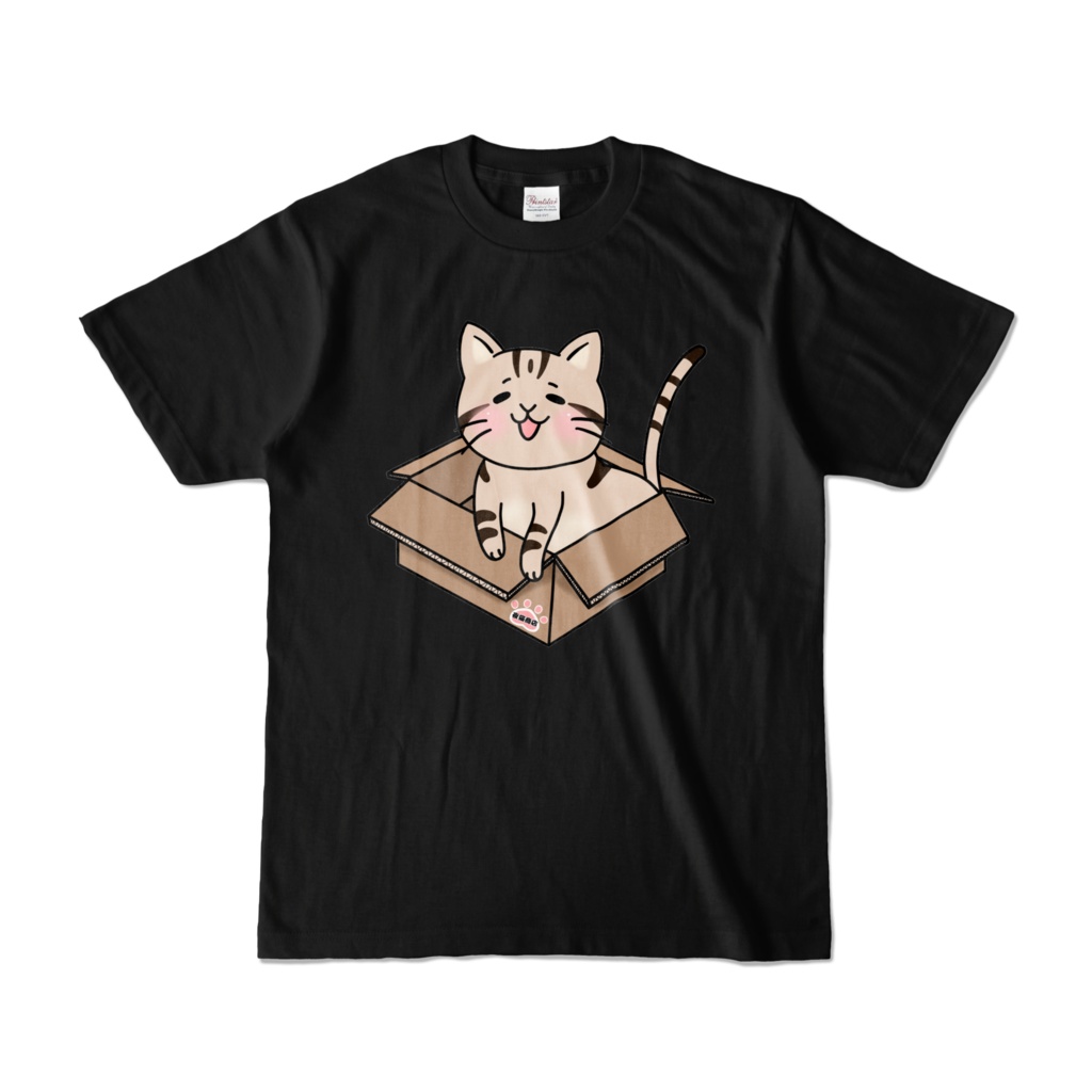箱好き猫②Tシャツ