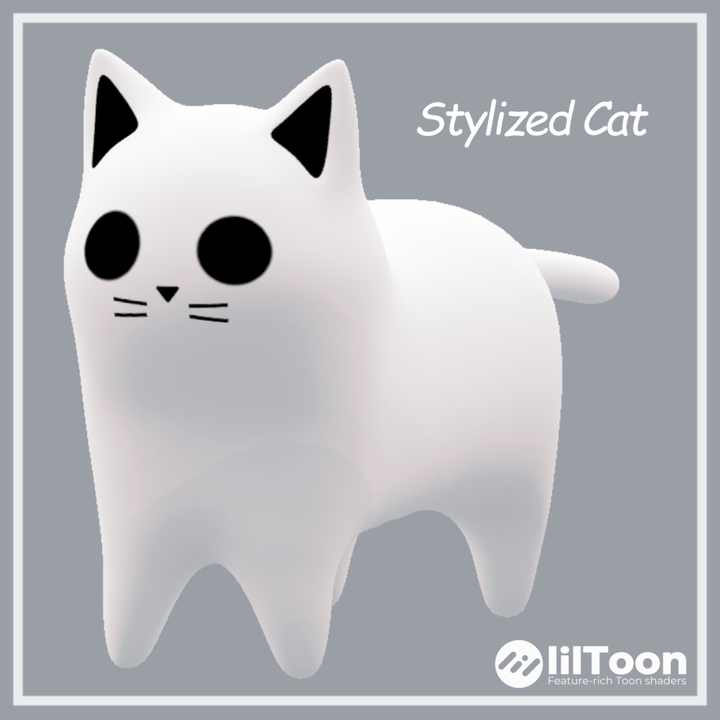 (セール中)【追従型ペット】Stylized-Cat