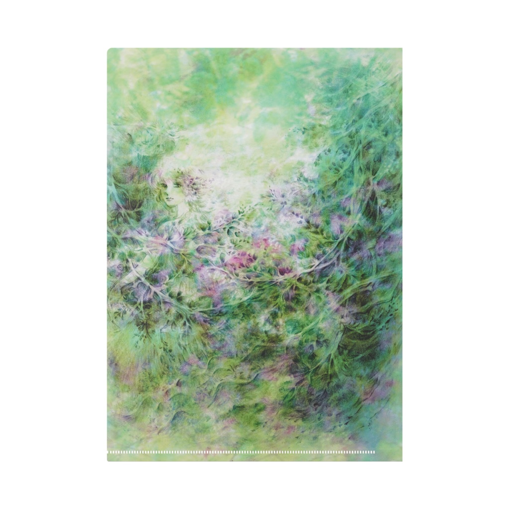 クリアファイル ローズガーデン&萩の館