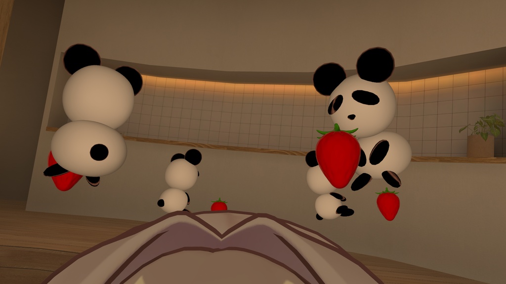 パンダいちごヘイロー
