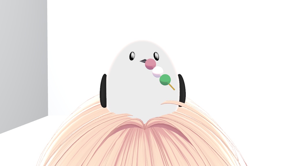 【3日間限定100円!】瞬きと声に合わせて口が動く♪ リップシンクシマエナガ