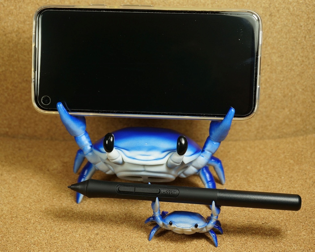 カニフォンホルダー + カニペンホルダーセット