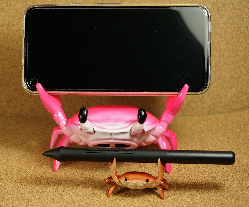 カニフォンホルダー + カニペンホルダーセット