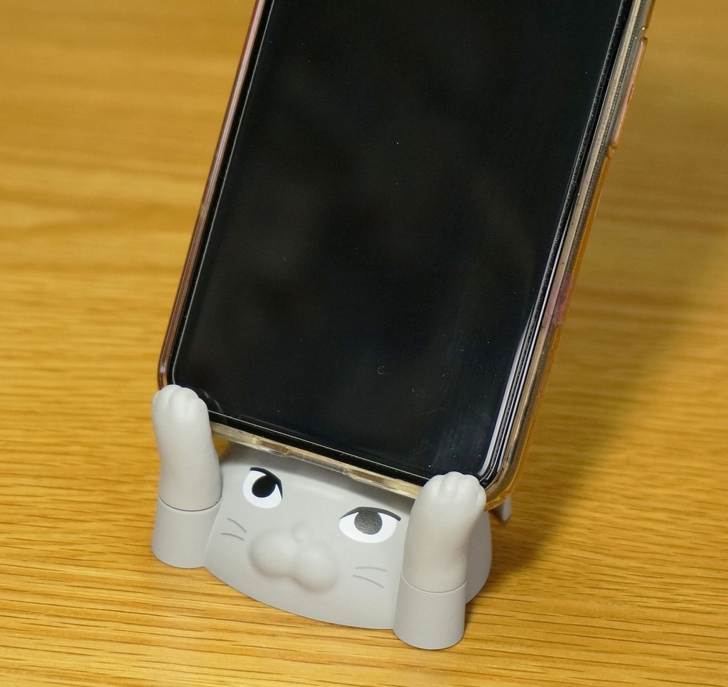 猫フォンホルダー(ホールド猫)