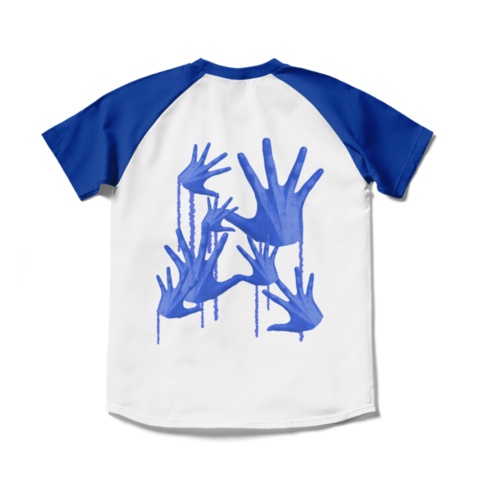 手形 ラグランTシャツ