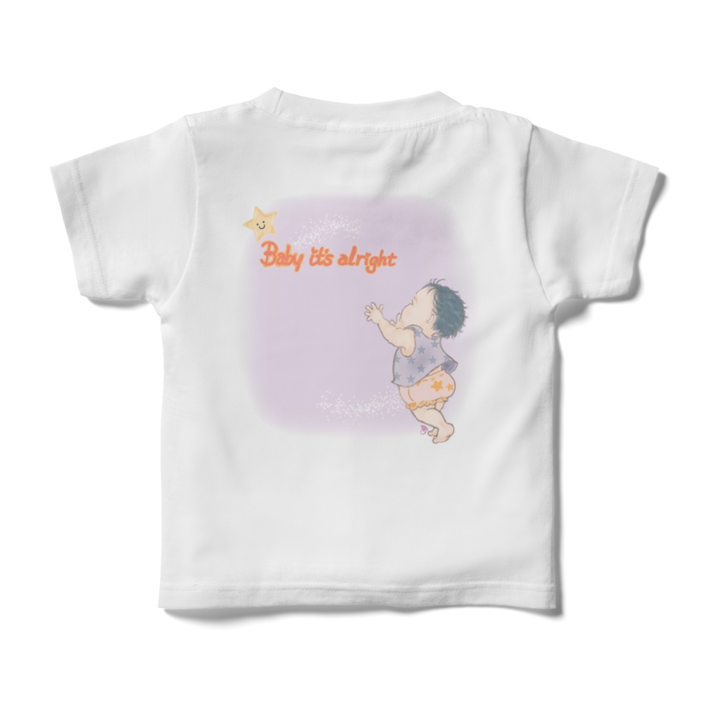 Baby it's alright キッズTシャツ③