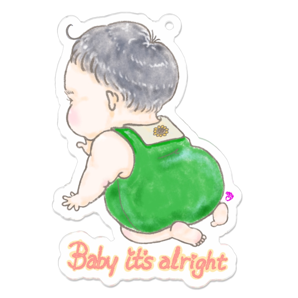 Baby it's alright アクキー②