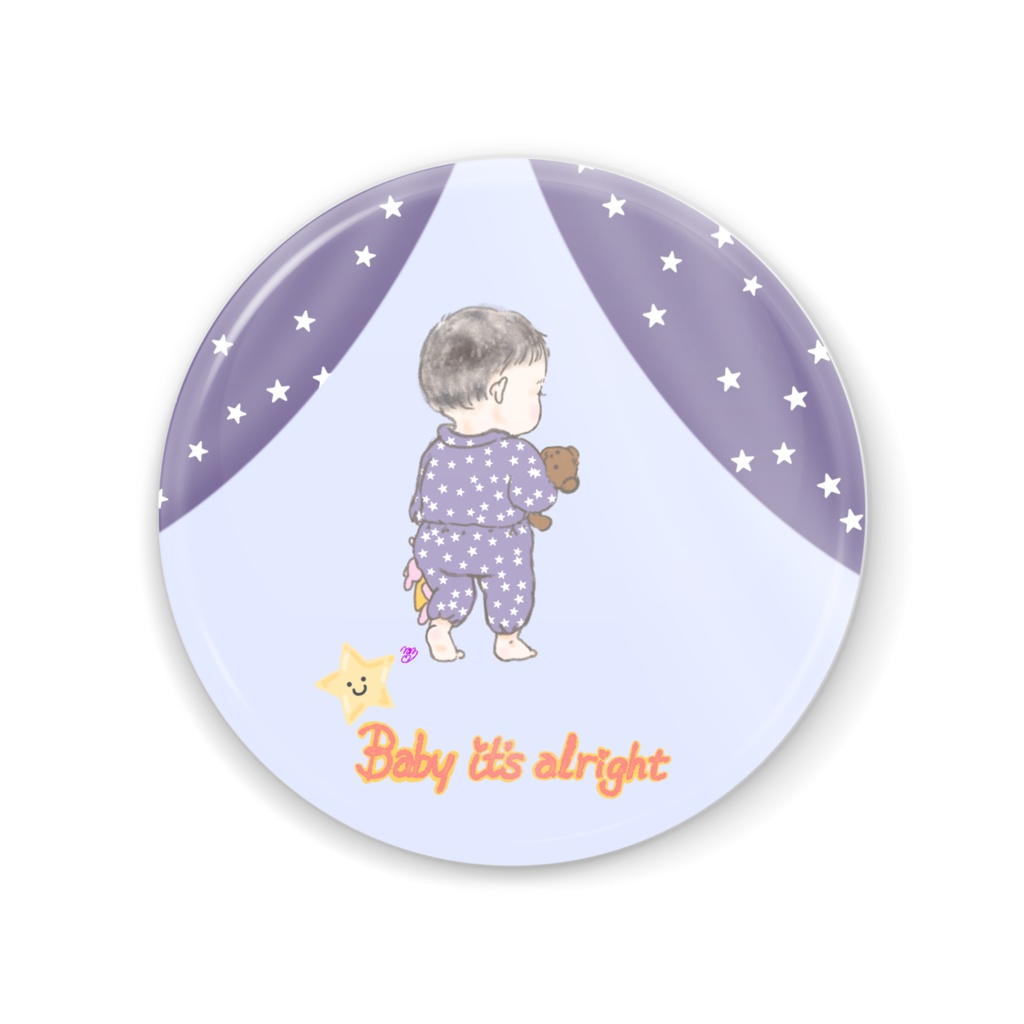 Baby it's alright 缶ミラー④