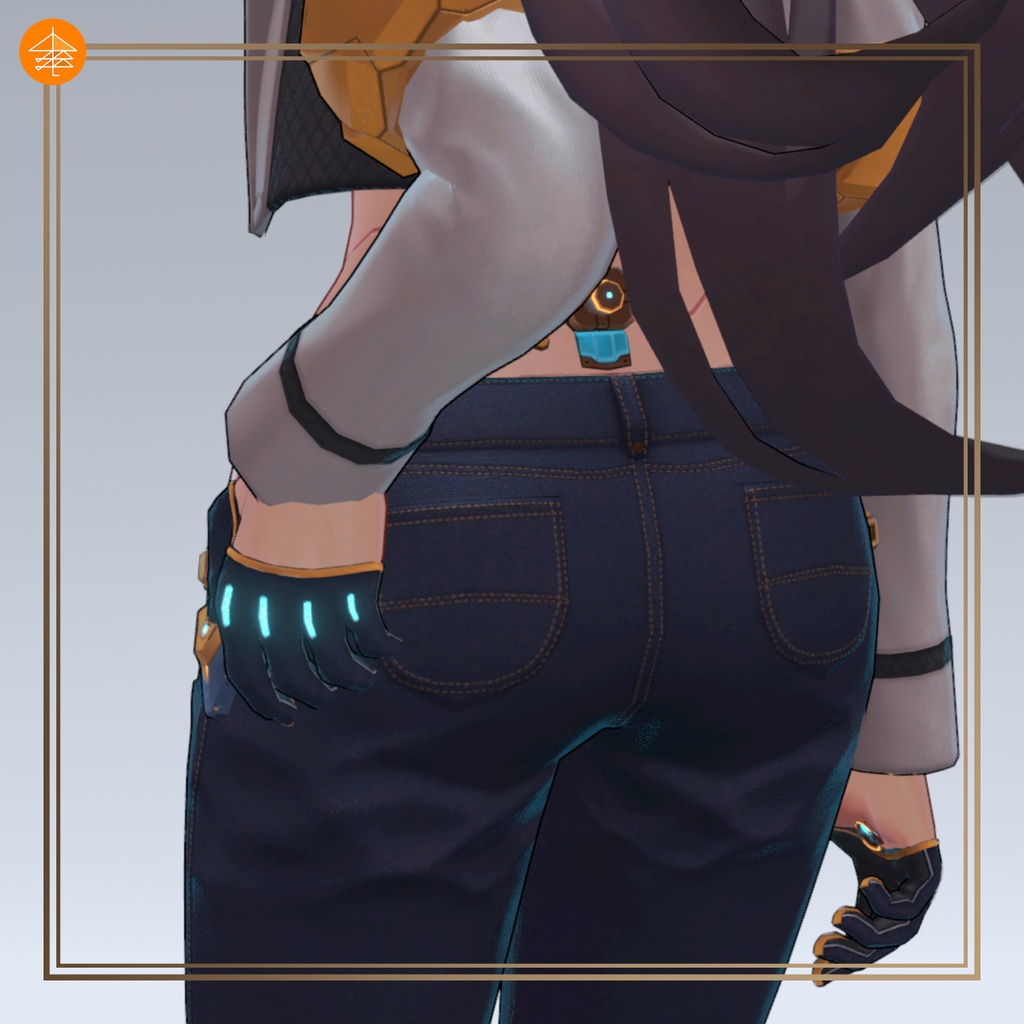 VRCモデル『八衢』フルパッケージ