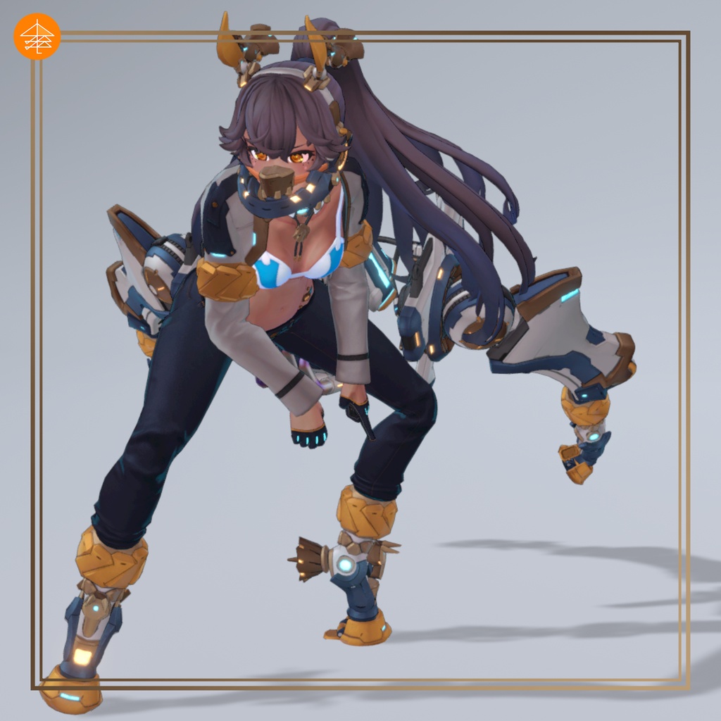 VRCモデル『八衢』フルパッケージ