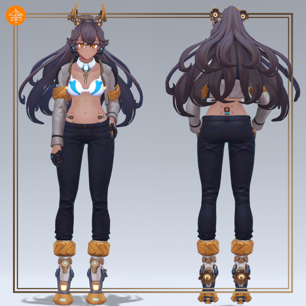 VRCモデル『八衢』フルパッケージ