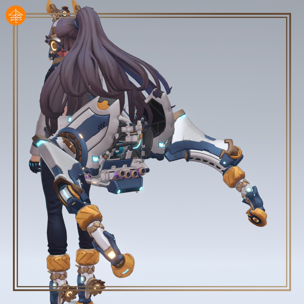 VRCモデル『八衢』フルパッケージ