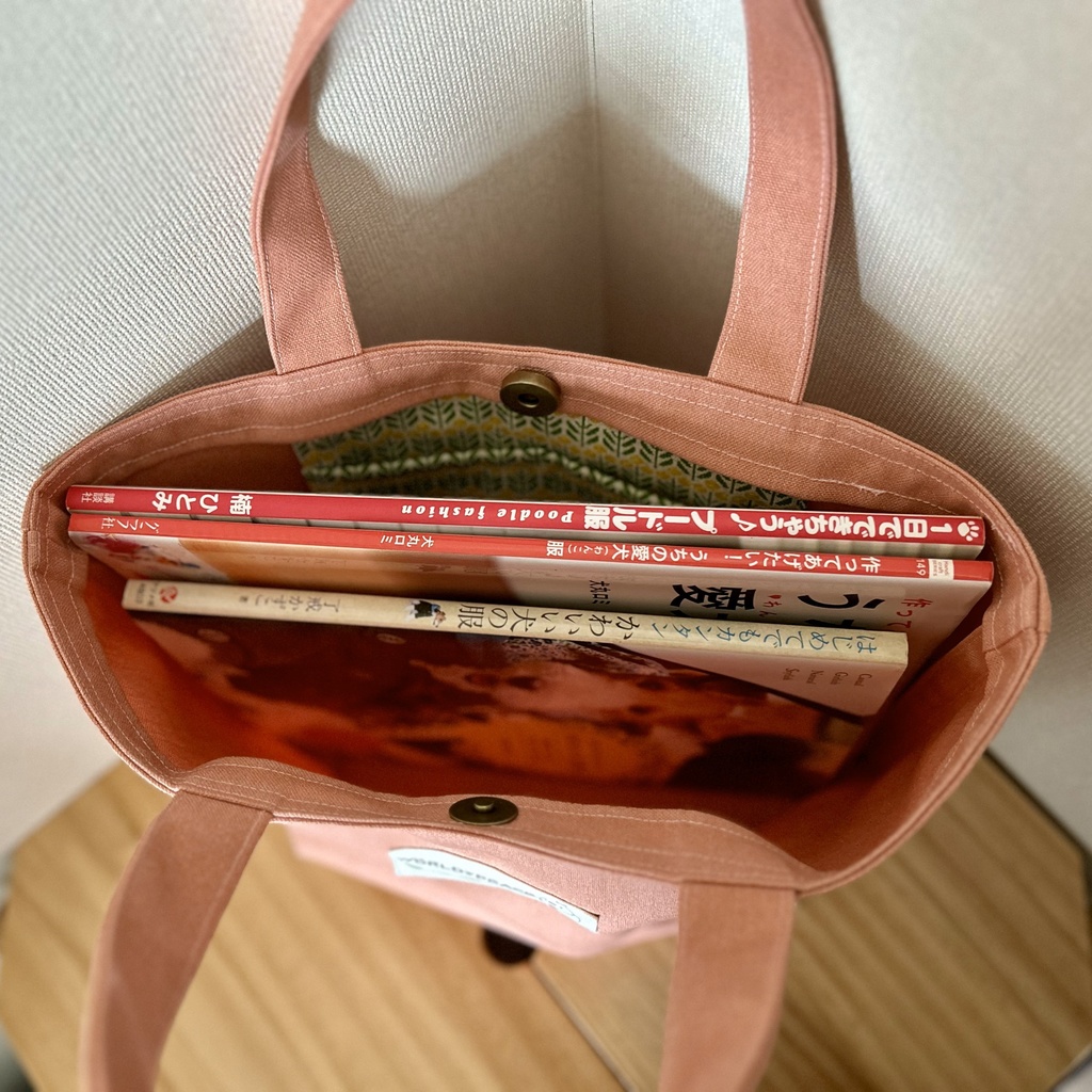 【OPEN記念おまけ付き】丈夫で軽い♪帆布トートバッグ【ハンドメイド】