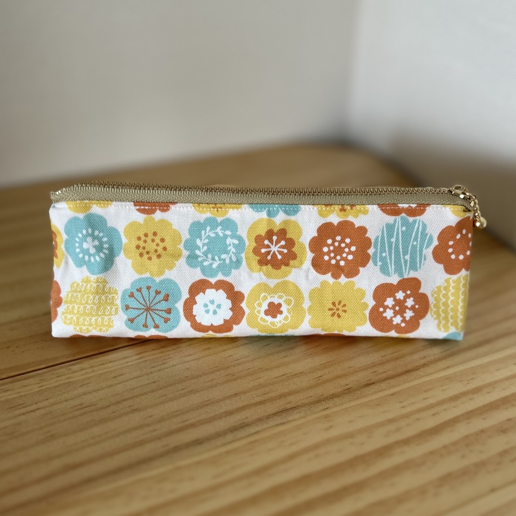 【ハンドメイド】三角ペンケース