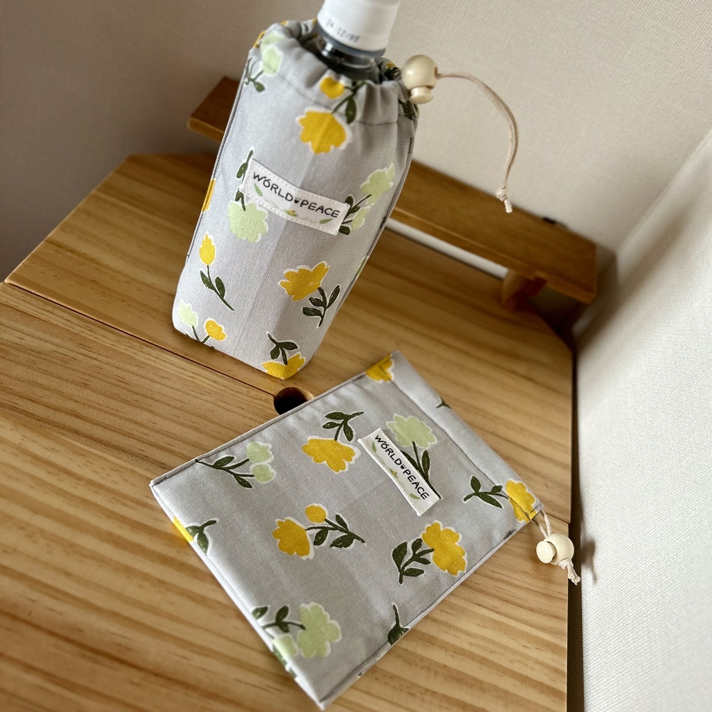 【ハンドメイド】保冷ペットボトルカバー