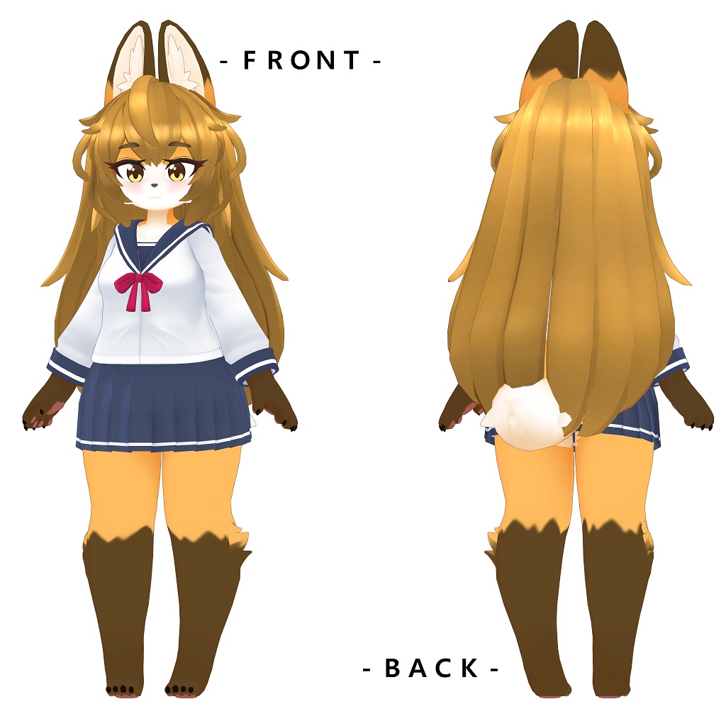 【オリジナル3Dモデル】   「夏実-Natsumi」Ver 1.40