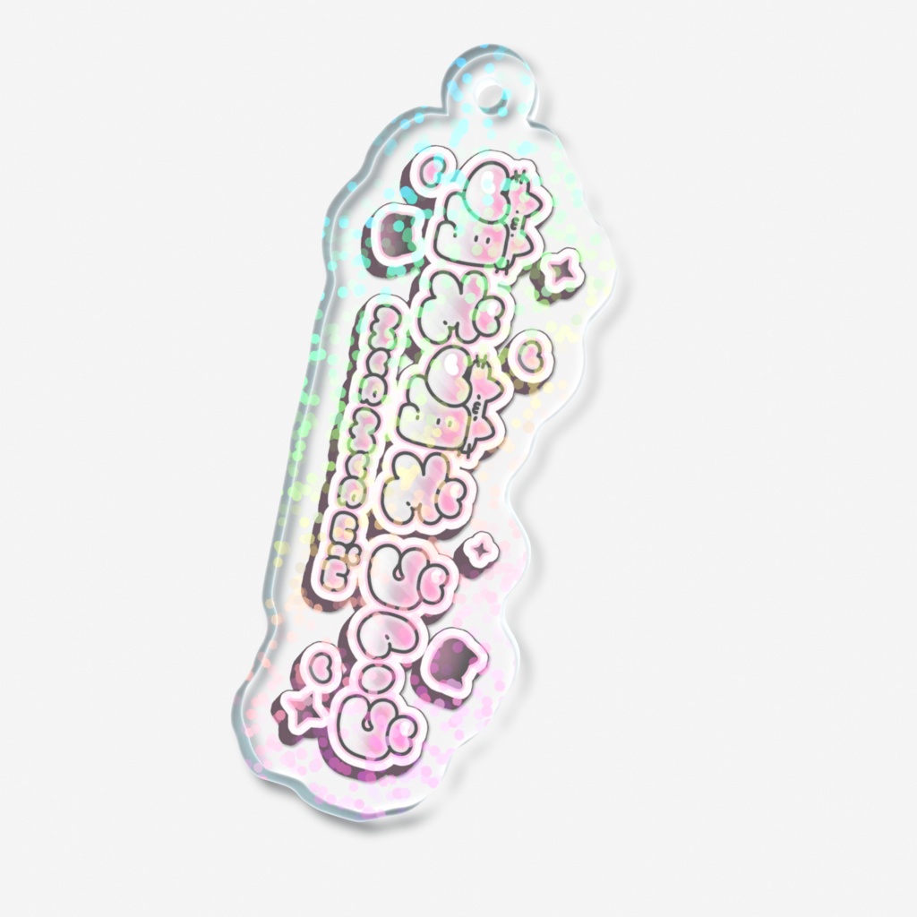 春と嵐ネームロゴアクキー