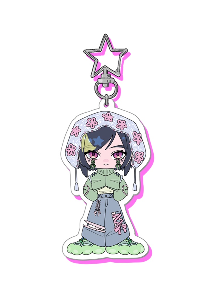 にじそうさく11 伊波ライ 捏造衣装アクリルキーホルダー