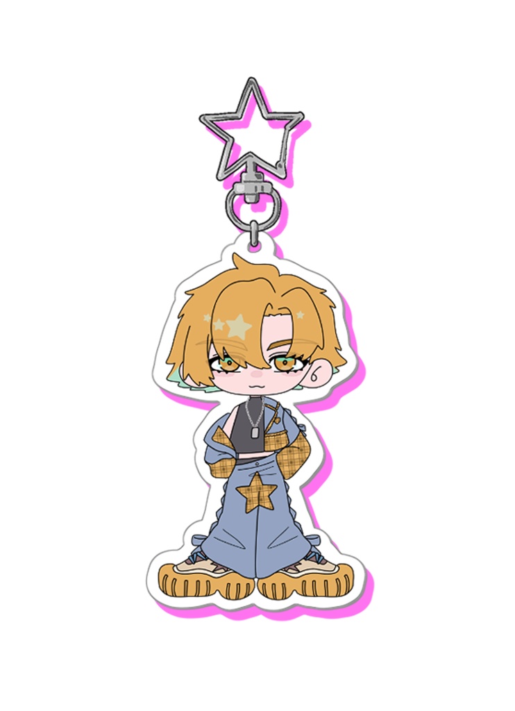 にじそうさく11 宇佐美リト 捏造衣装アクリルキーホルダー