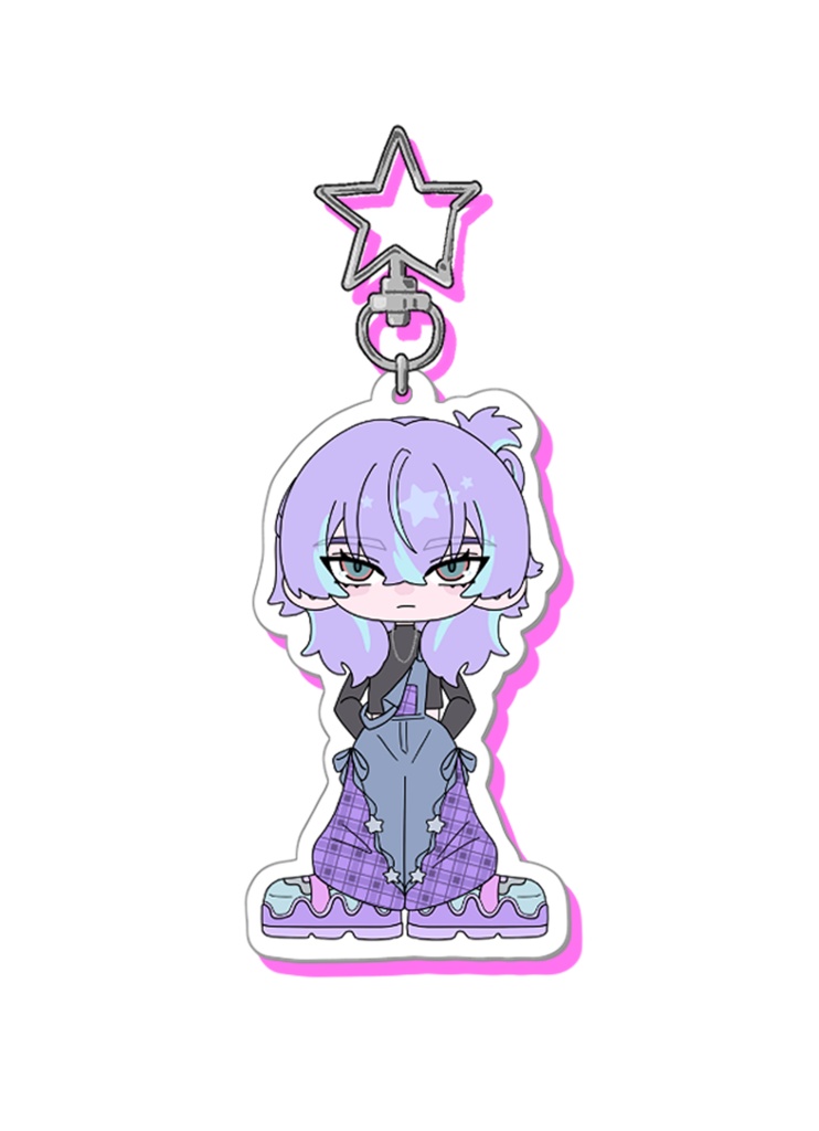 にじそうさく11 星導ショウ 捏造衣装アクリルキーホルダー