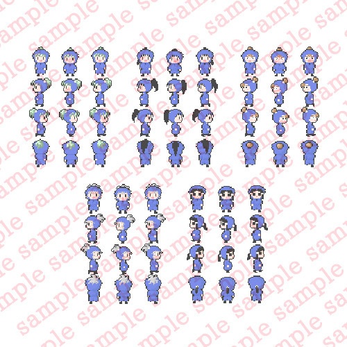 【ピクスク用】忍たま乱太郎 二年生アバター