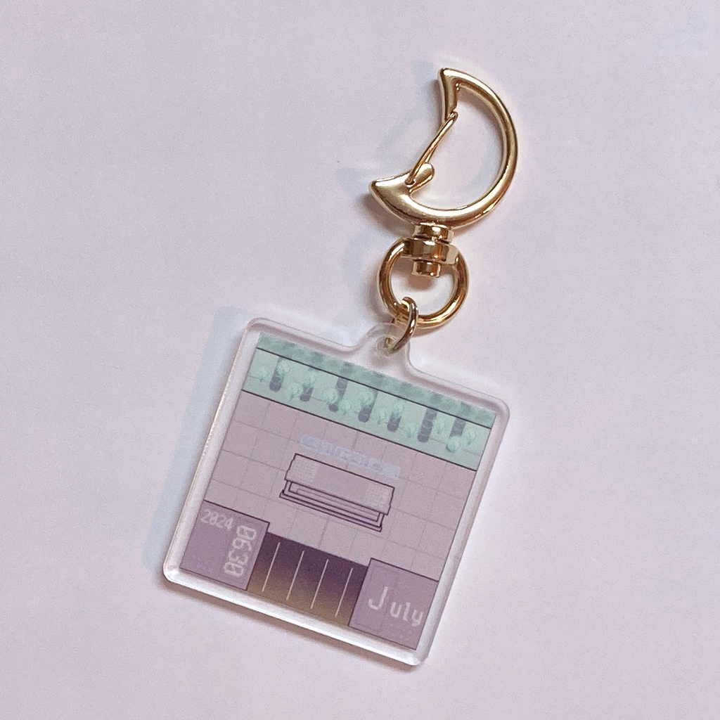 【Jライ】ドット絵 研究室アクリルキーホルダー