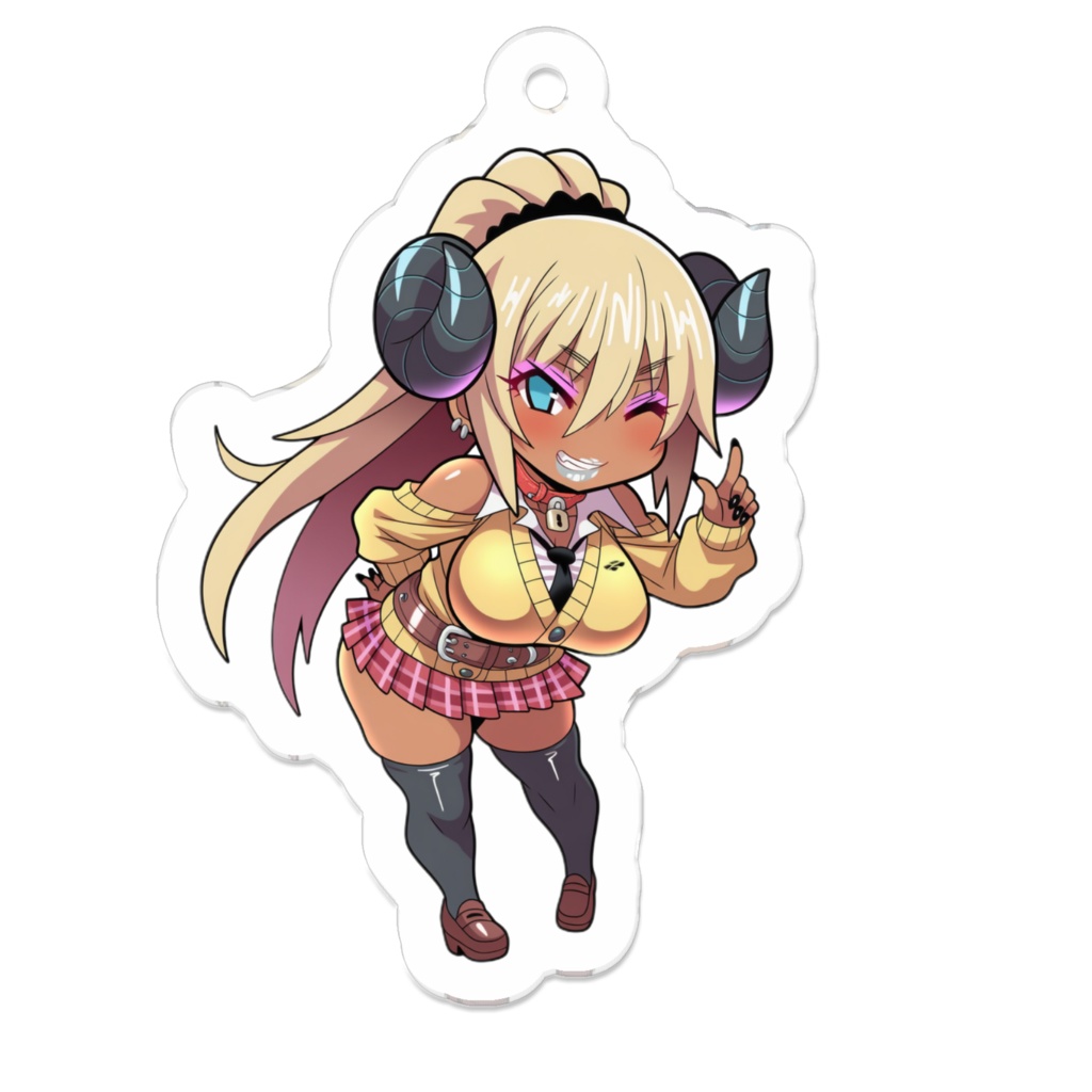 魔王っ娘真央ちゃんシリーズ：キーホルダー「マオ」