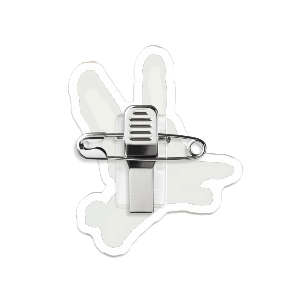 アクリルバッジ(ぴょいん)