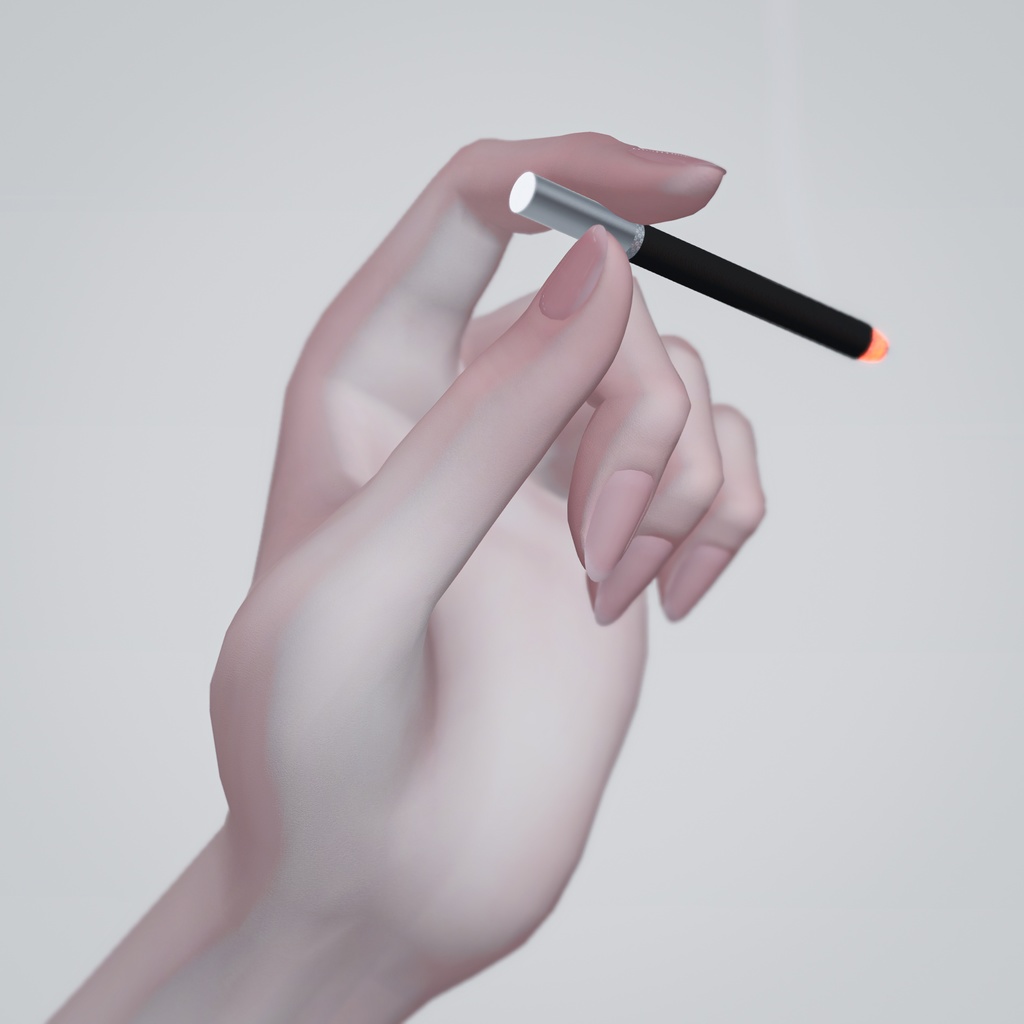 【LUMINA対応追加!】【さたにあ式タバコギミック用】追加ジェスチャーギミック【MA対応】(2025/10/28更新)