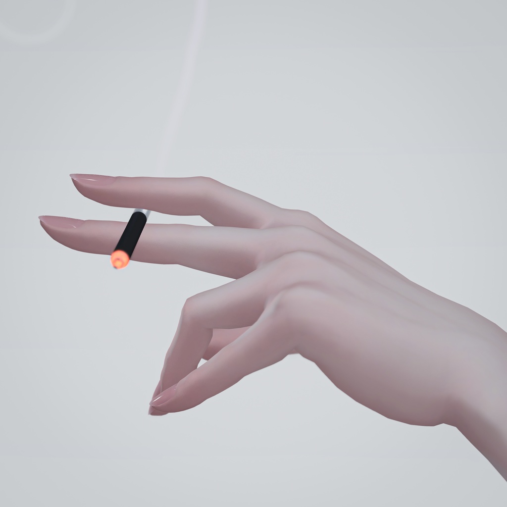 【LUMINA対応追加!】【さたにあ式タバコギミック用】追加ジェスチャーギミック【MA対応】(2025/10/28更新)