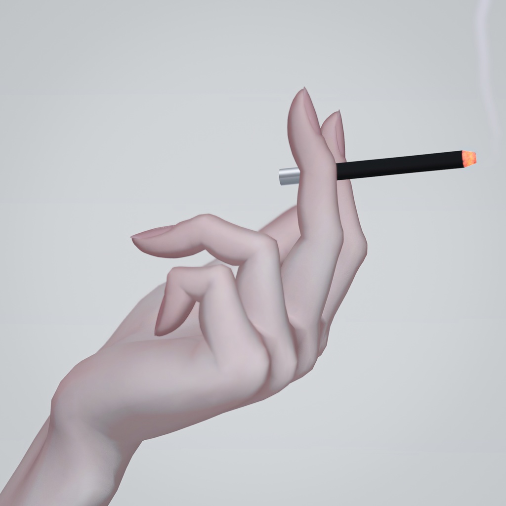 【LUMINA対応追加!】【さたにあ式タバコギミック用】追加ジェスチャーギミック【MA対応】(2025/10/28更新)