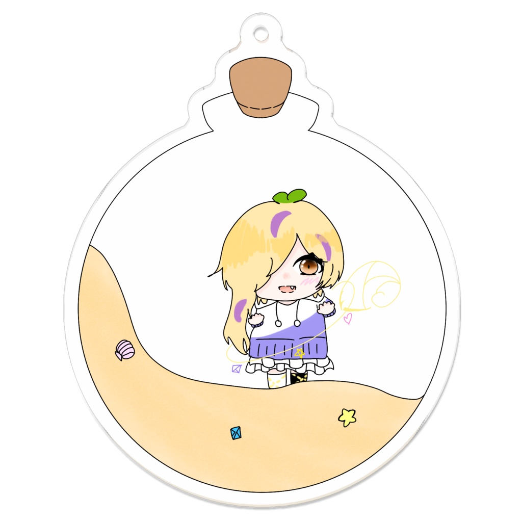 如月ツヅキ お出かけキーホルダー