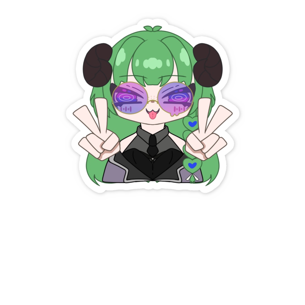 ピースステッカー