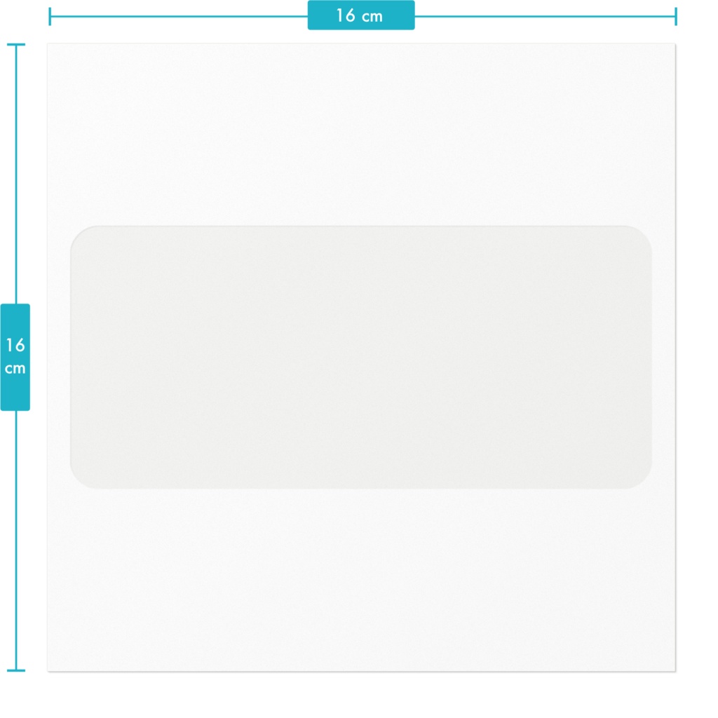 宅配BOX用ステッカー(航空券風)