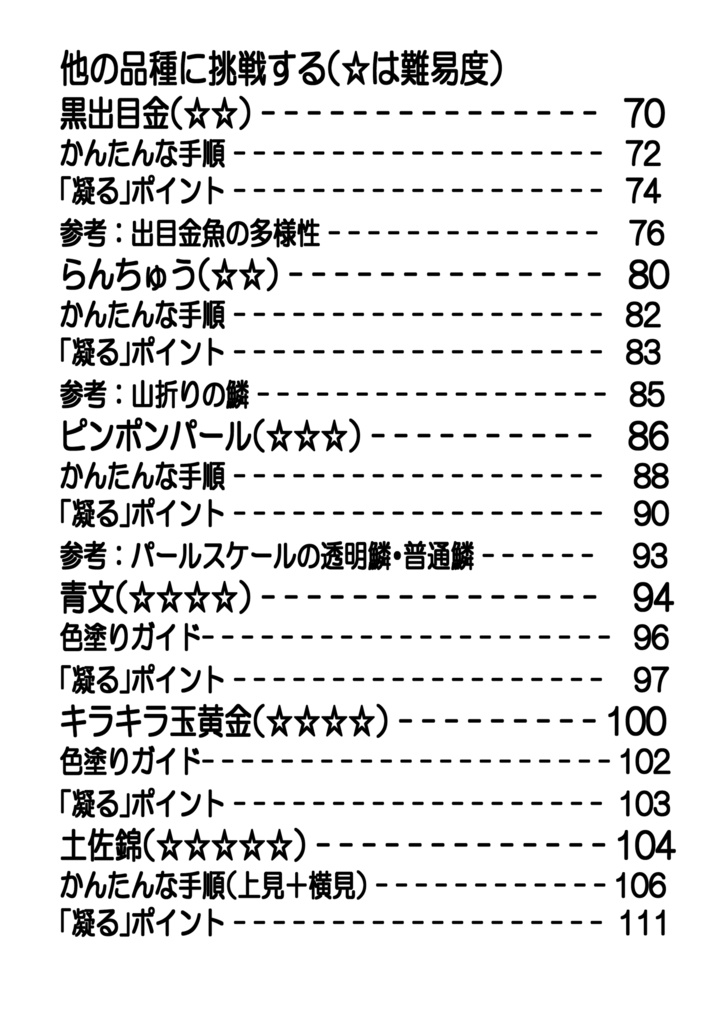 探究・生類画第3刊 まず琉金から描け 表紙裏表含め116p