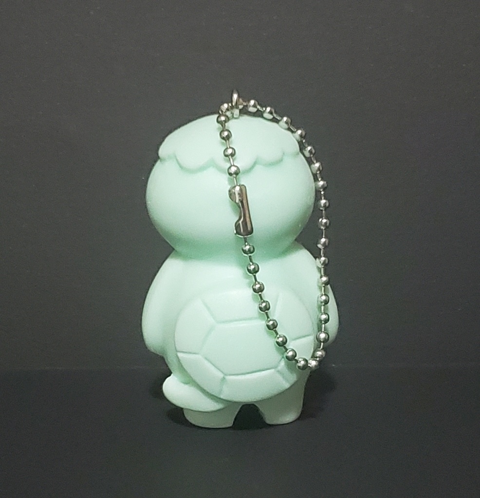 【ハンドメイド】かっぱちゃんキーチェーン〈グリーン〉