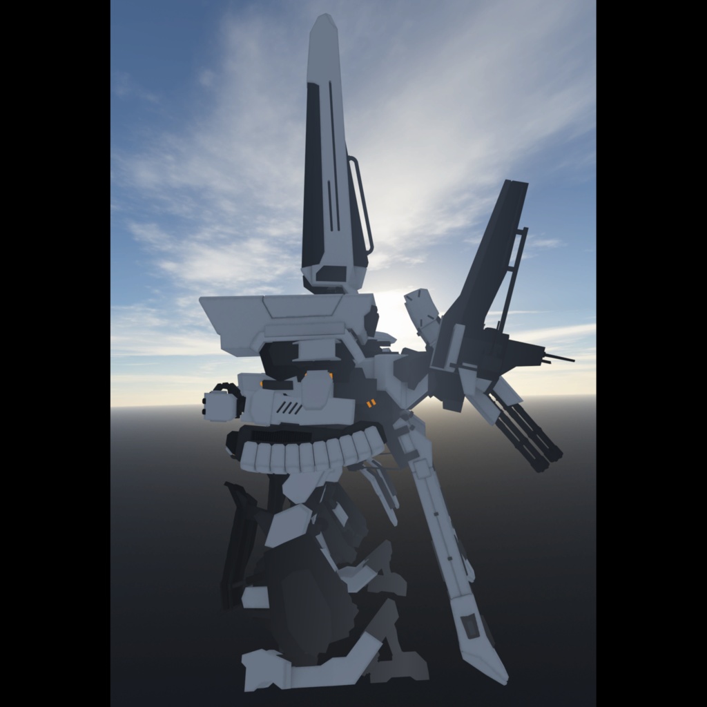 【3Dモデル】ワンコインロボット【VRC想定アバター】