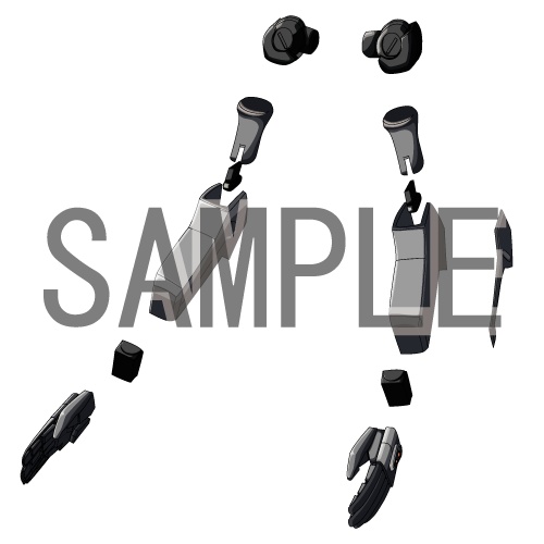 【コラージュセット】TR ターミナス type Rシリーズ 腕部