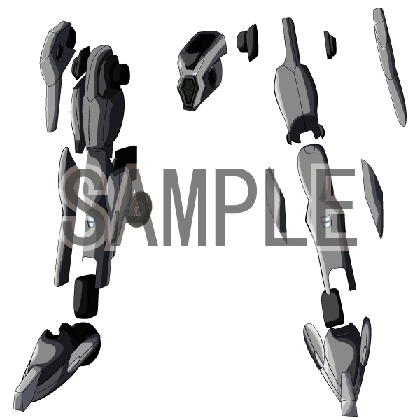 【コラージュセット】SK-88PRO ソリッドナイト type 88PRO 脚部