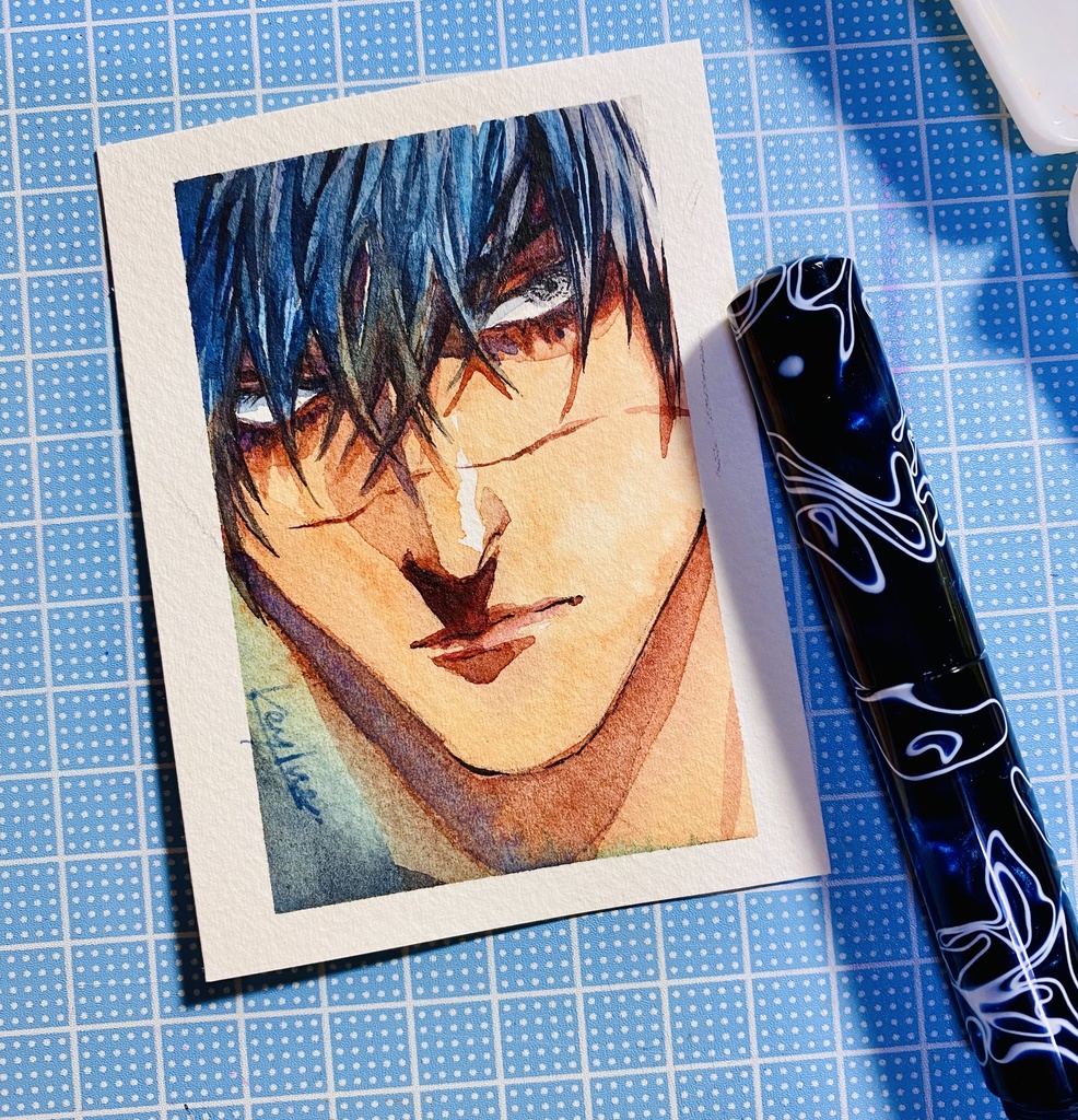 アナログイラスト リクエスト原画